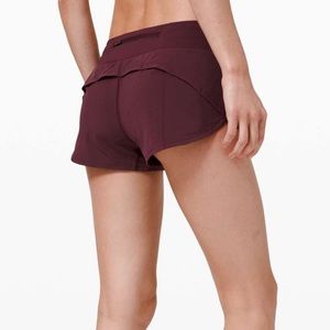 Lululemon speed up shorts 2.5